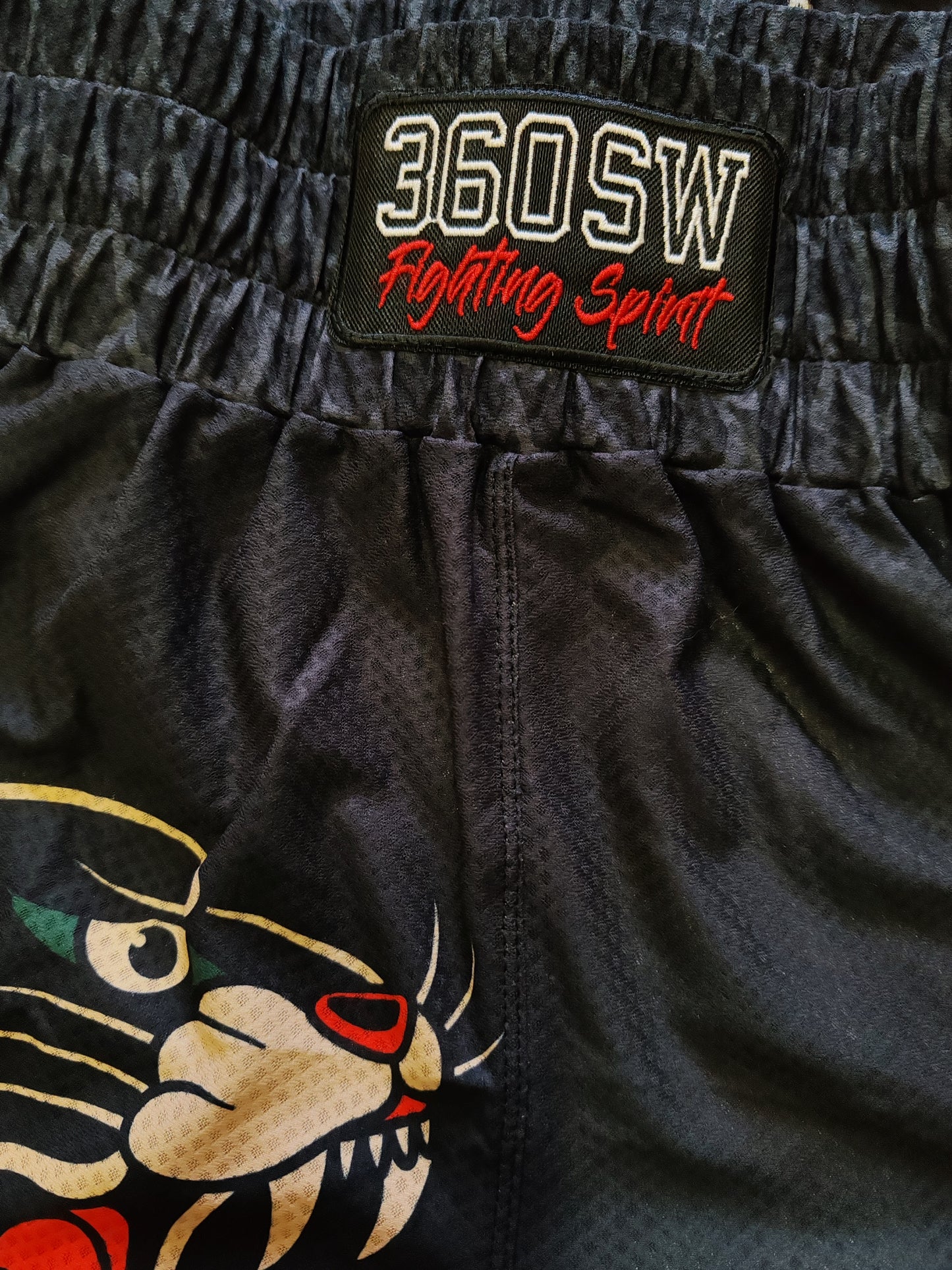 Pantaloncino Muay Thai Pantera old style