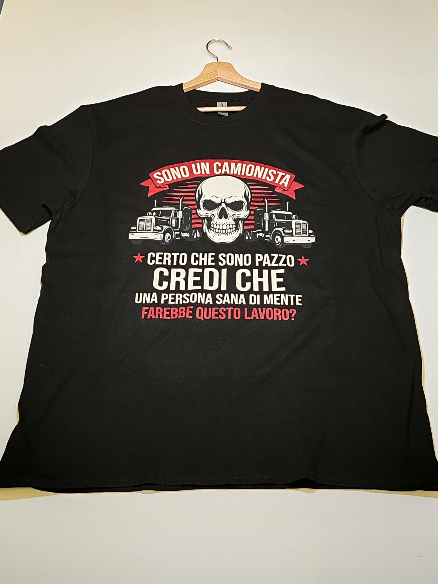 T-shirt Sono un Camionista