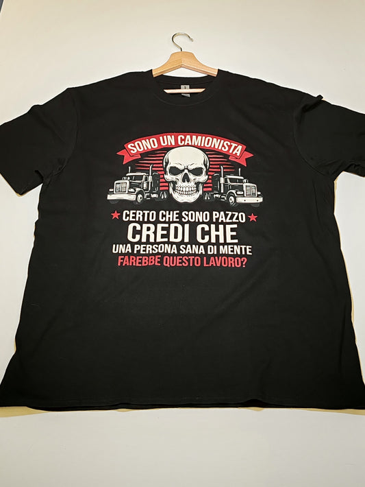 T-shirt Sono un Camionista
