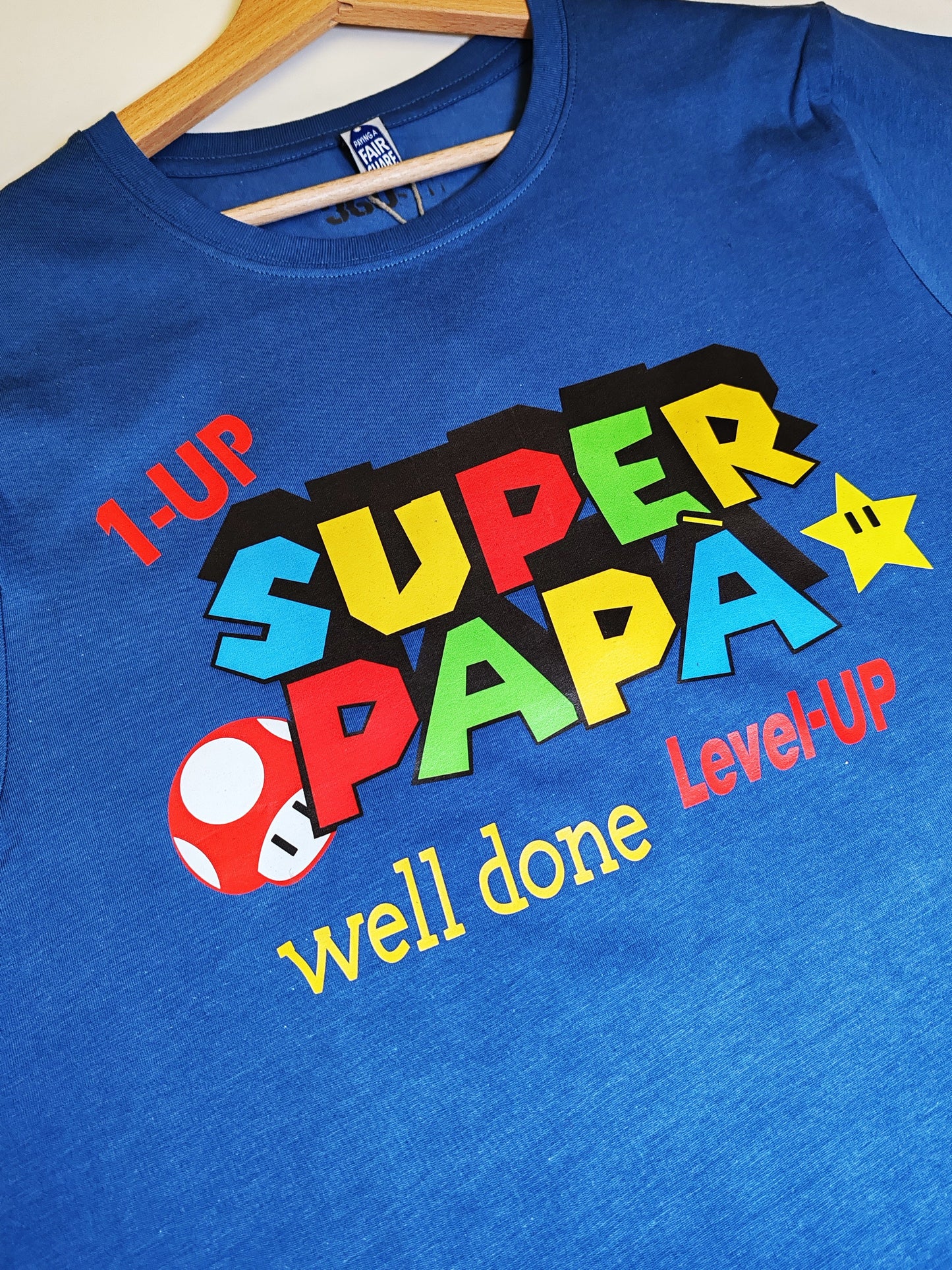 T-shirt Super Papà well done