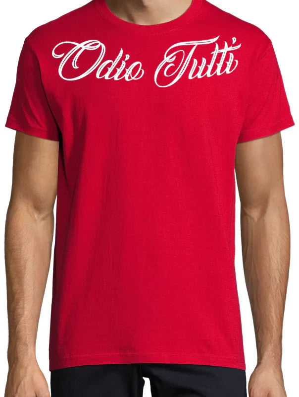 T-shirt unisex odio tutti