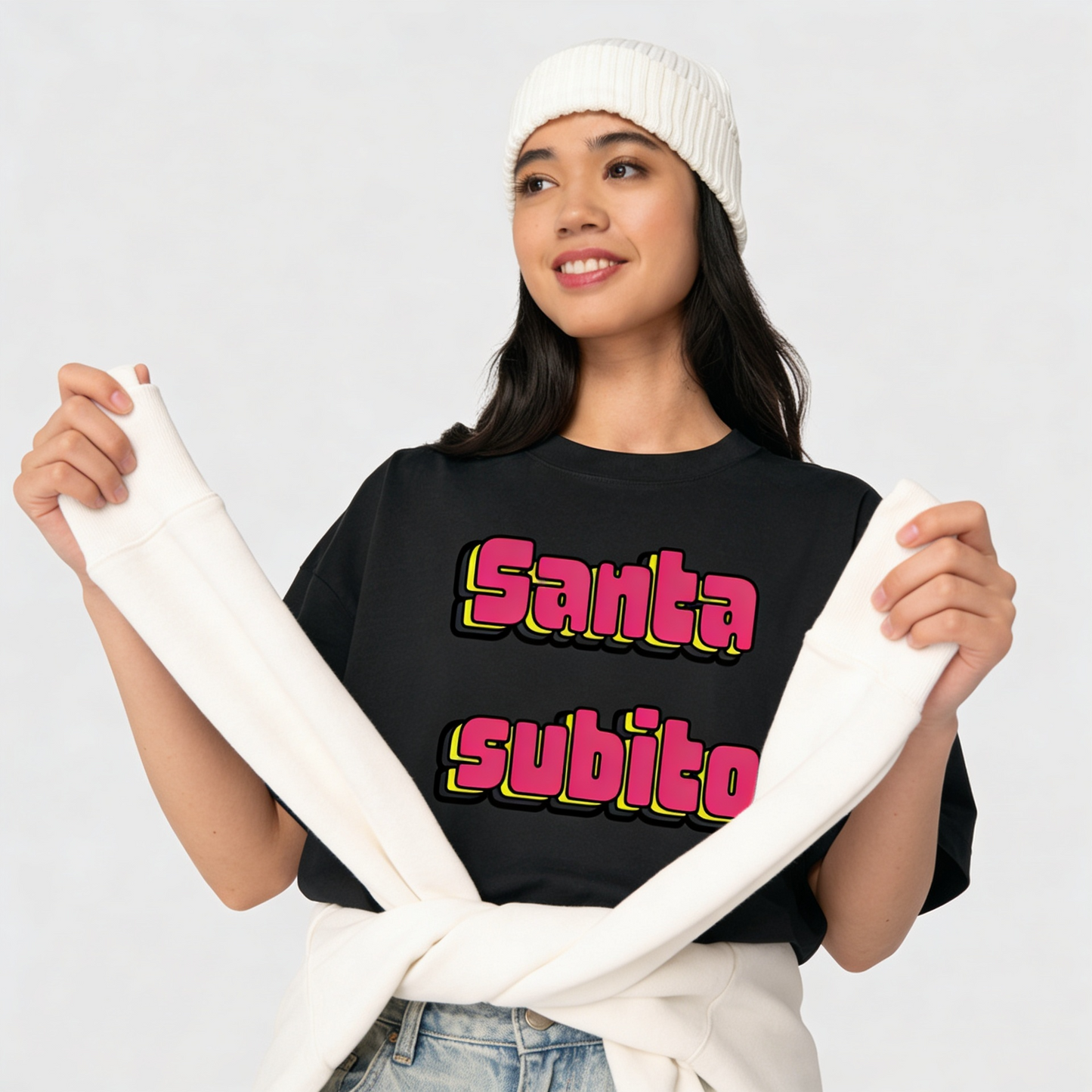 T-shirt donna Santa Subito