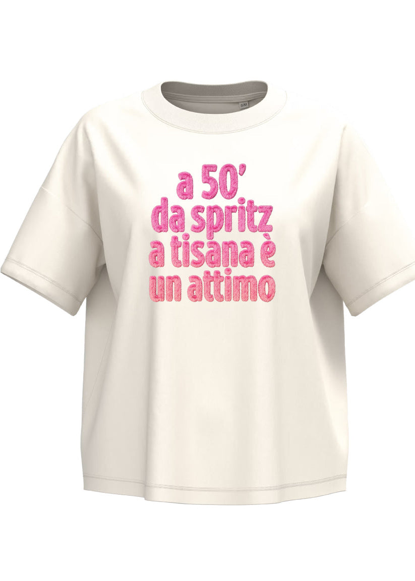 T-shirt 50 da spritz a tisana
