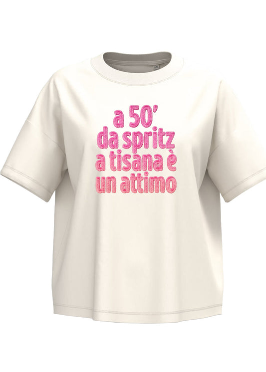 T-shirt 50 da spritz a tisana