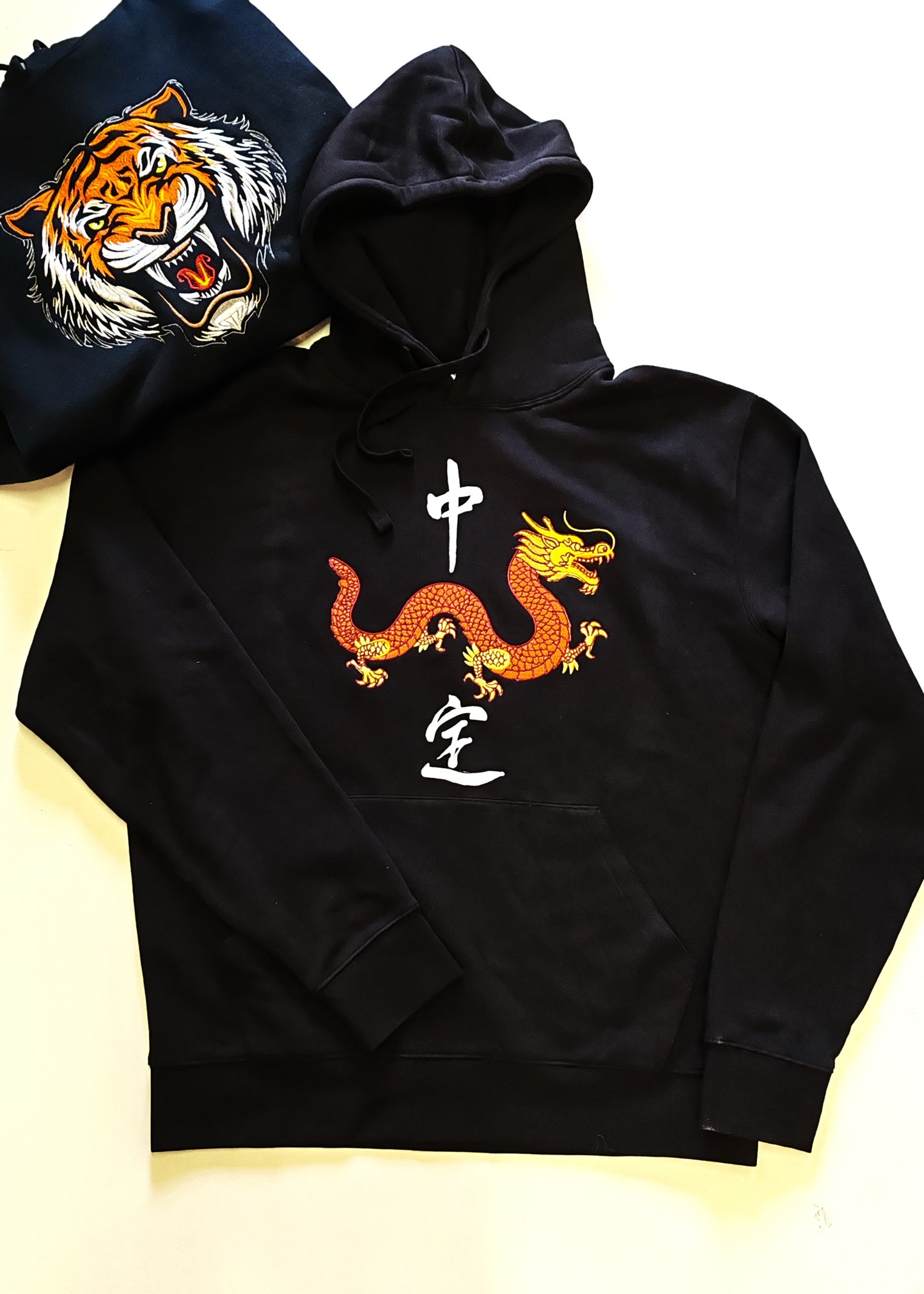 Felpa drago Rosso Tai Chi