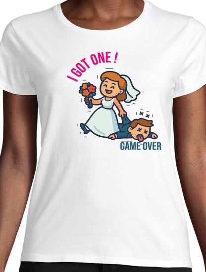 T-shirt sposa I got one