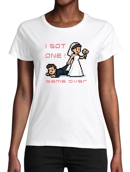 T-shirt Sposa I got one pixel