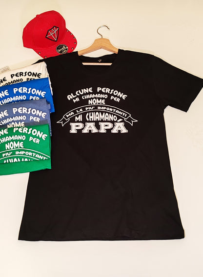 T-shirt papà alcune persone