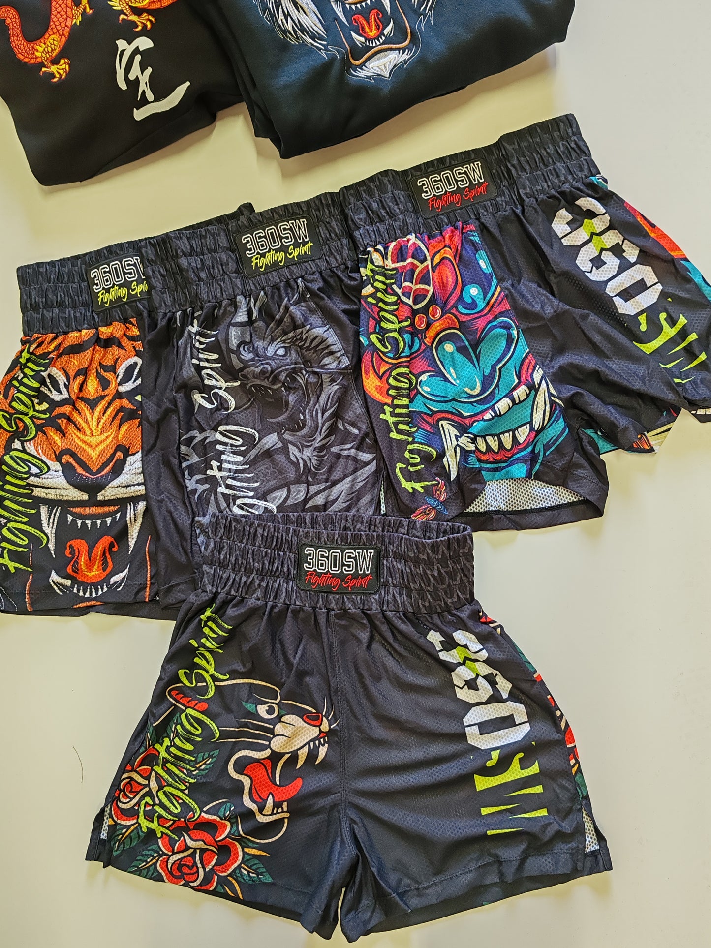 Pantaloncino Muay Thai Pantera old style