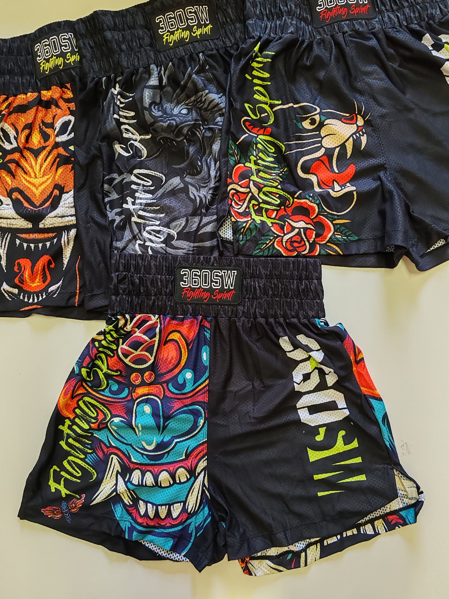 Pantaloncino Muay Thai Maschera