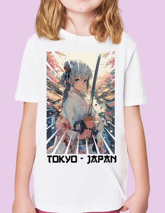 T-shirt Anime Geisha