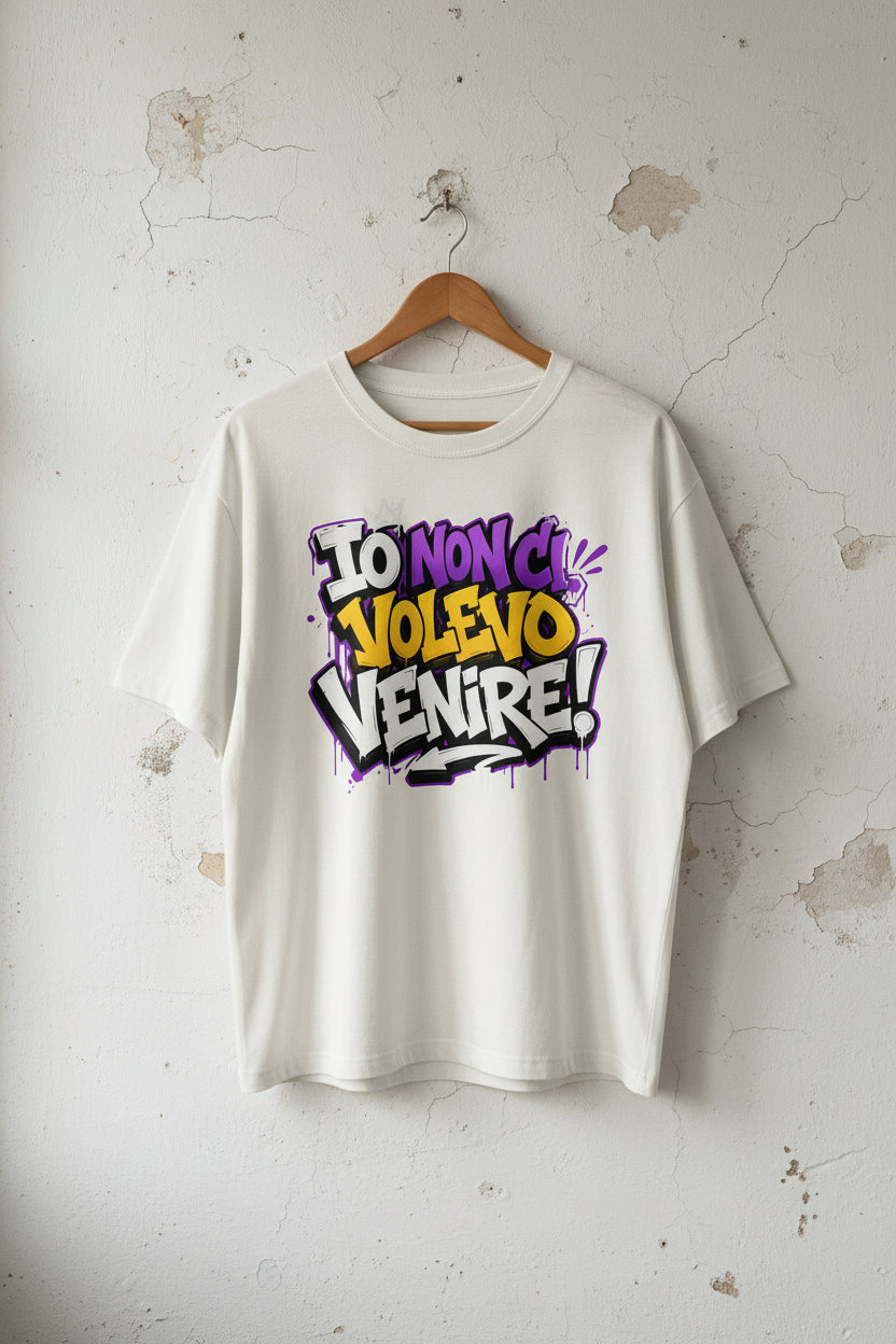 Women's T-shirt I didn't want to come