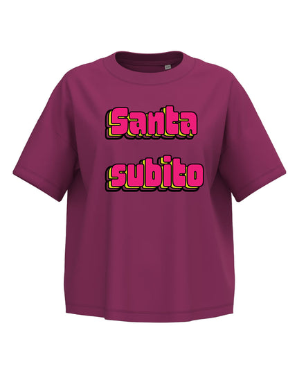 T-shirt donna Santa Subito