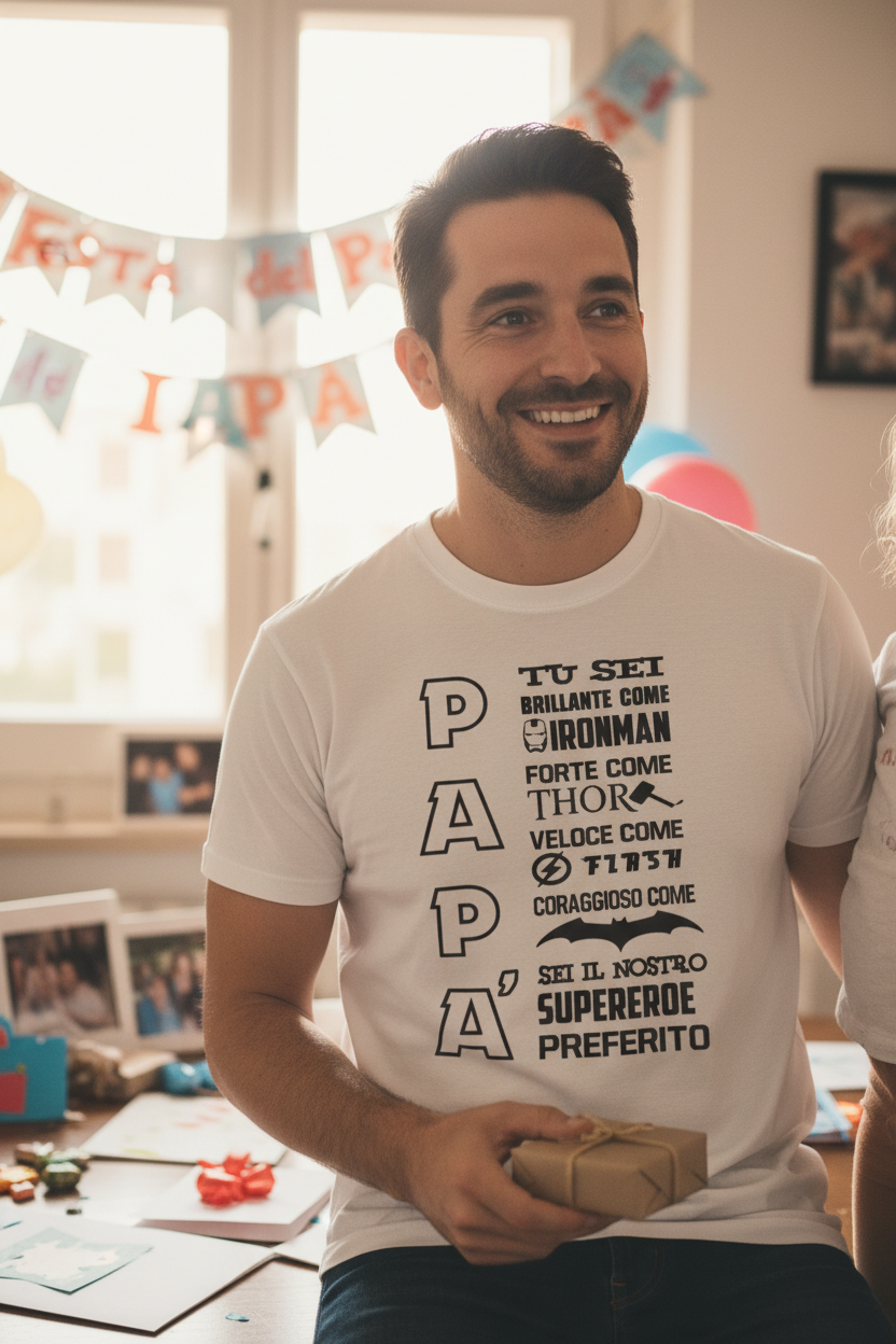 Superhero dad t-shirt