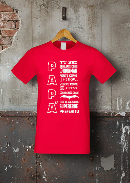 Superhero dad t-shirt