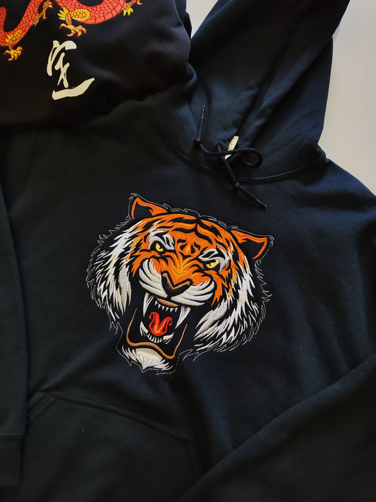 Felpa Tigre  ricamata