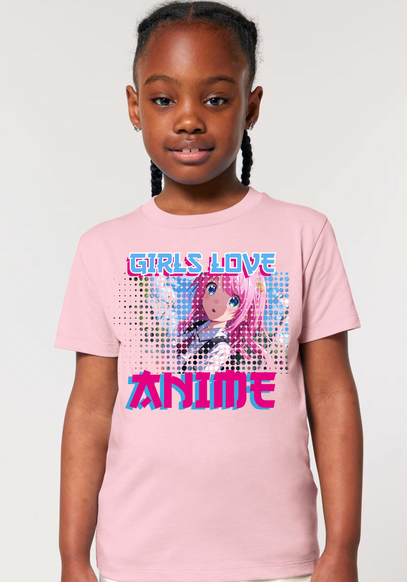 T-shirt Girls love Anime