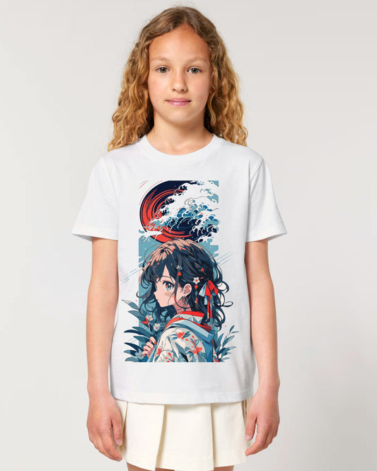 T-shirt beautiful anime manga girl