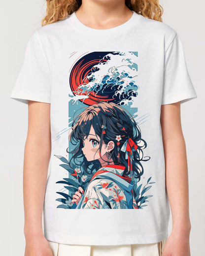 T-shirt beautiful anime manga girl