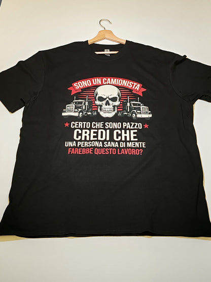 T-shirt Sono un Camionista