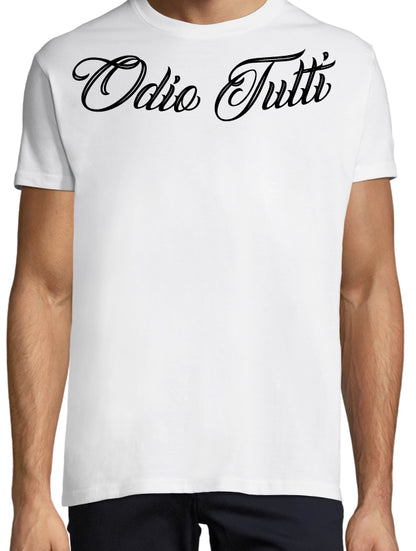 T-shirt unisex odio tutti