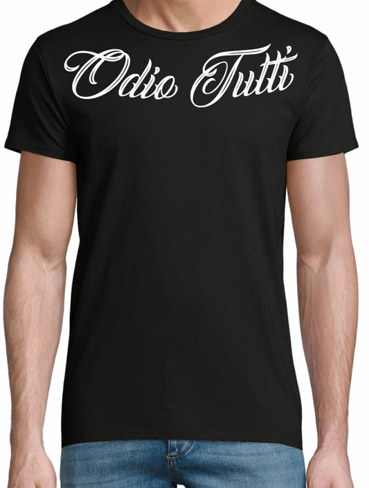 T-shirt unisex odio tutti