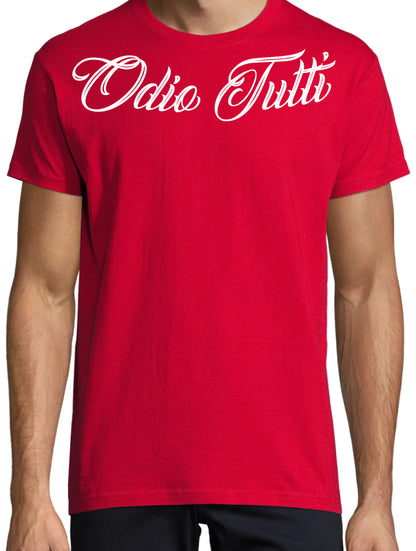 T-shirt unisex odio tutti