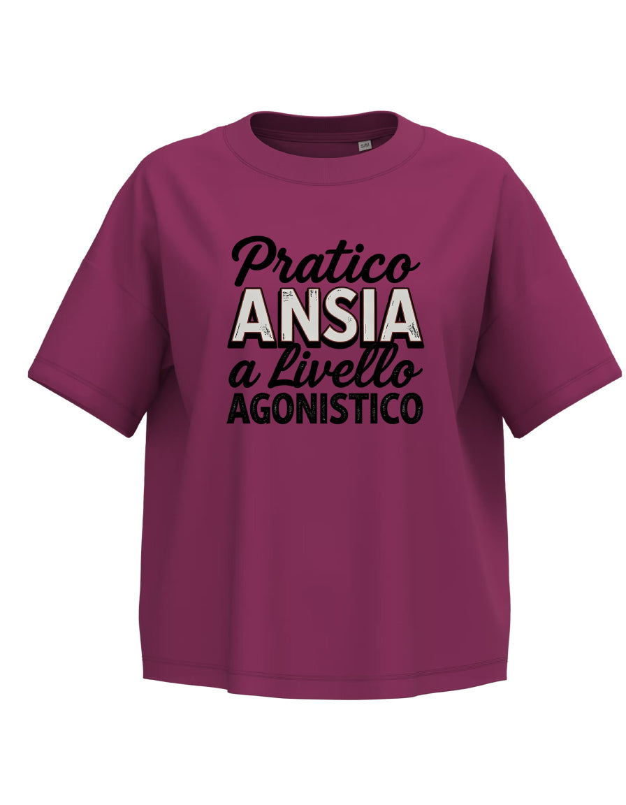 Oversized t-shirt practical competitive-level anxiety