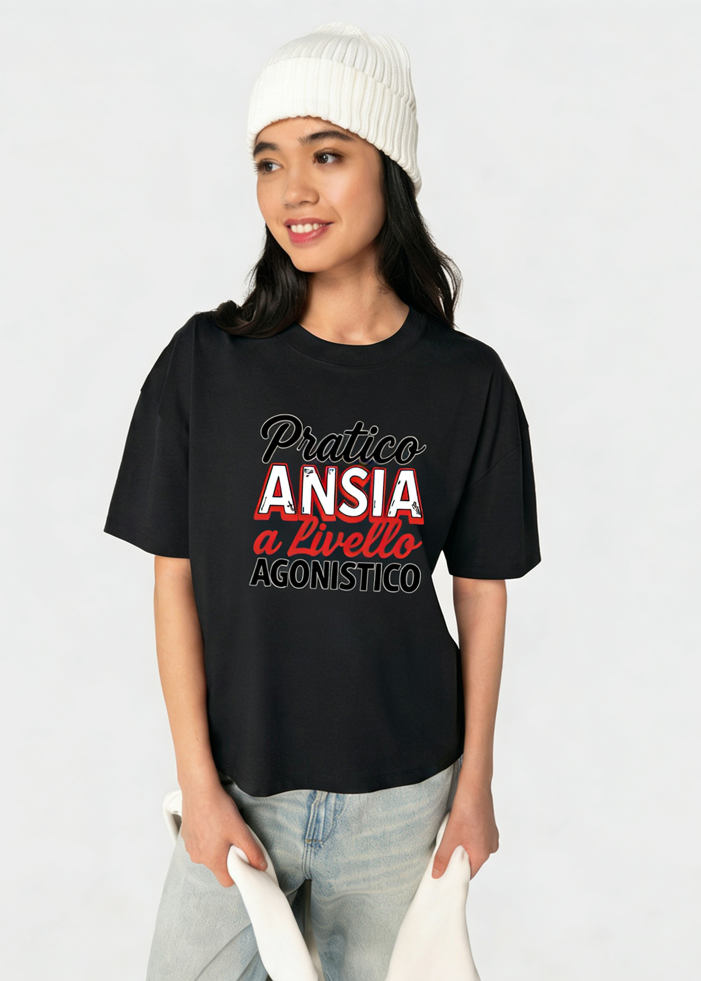 Oversized t-shirt practical competitive-level anxiety