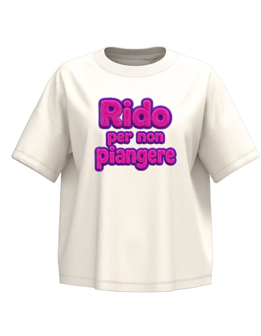 T-shirt Rido per non piangere