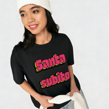 T-shirt donna Santa Subito