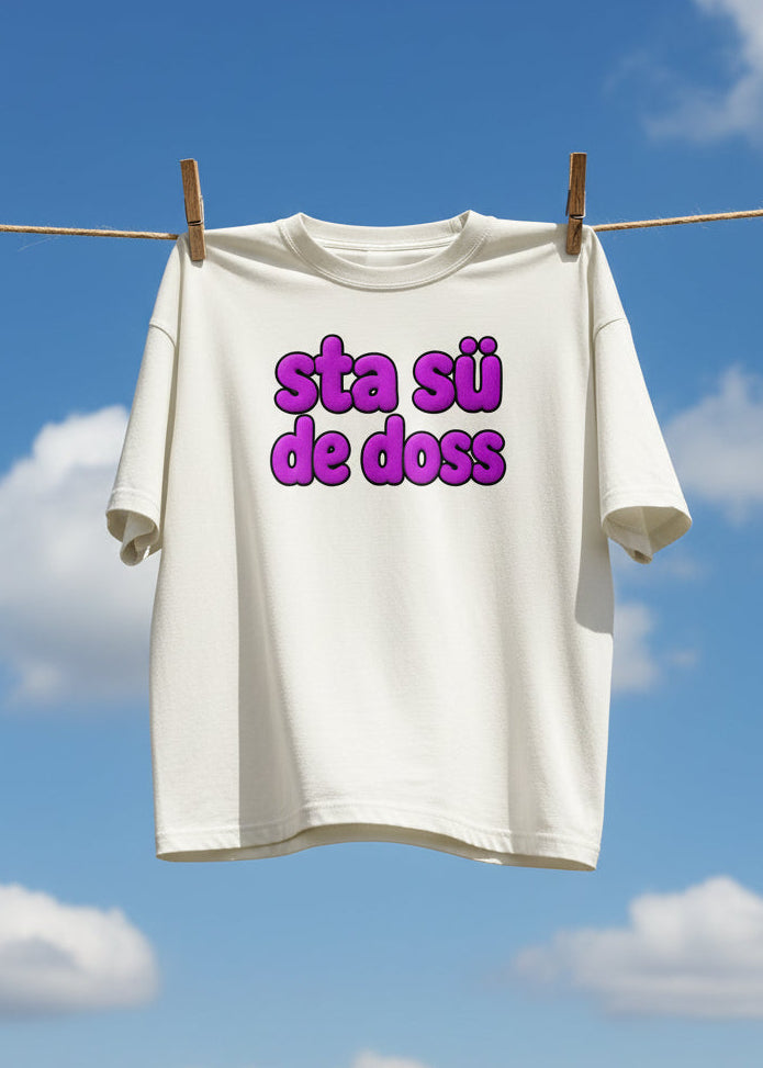 T-shirt donna Sta su de doss