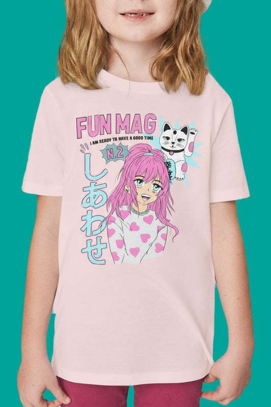 T-shirt Anime Fun mag